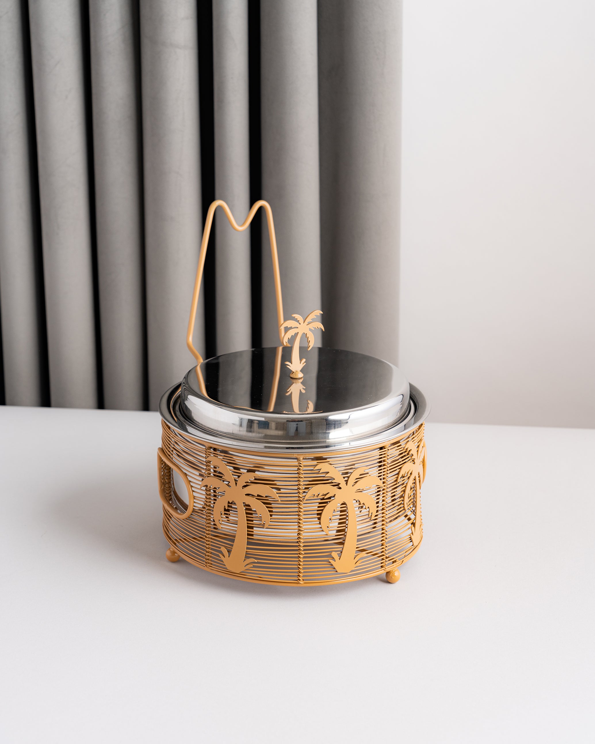 سخان طعام ستيل هندي - نخيل