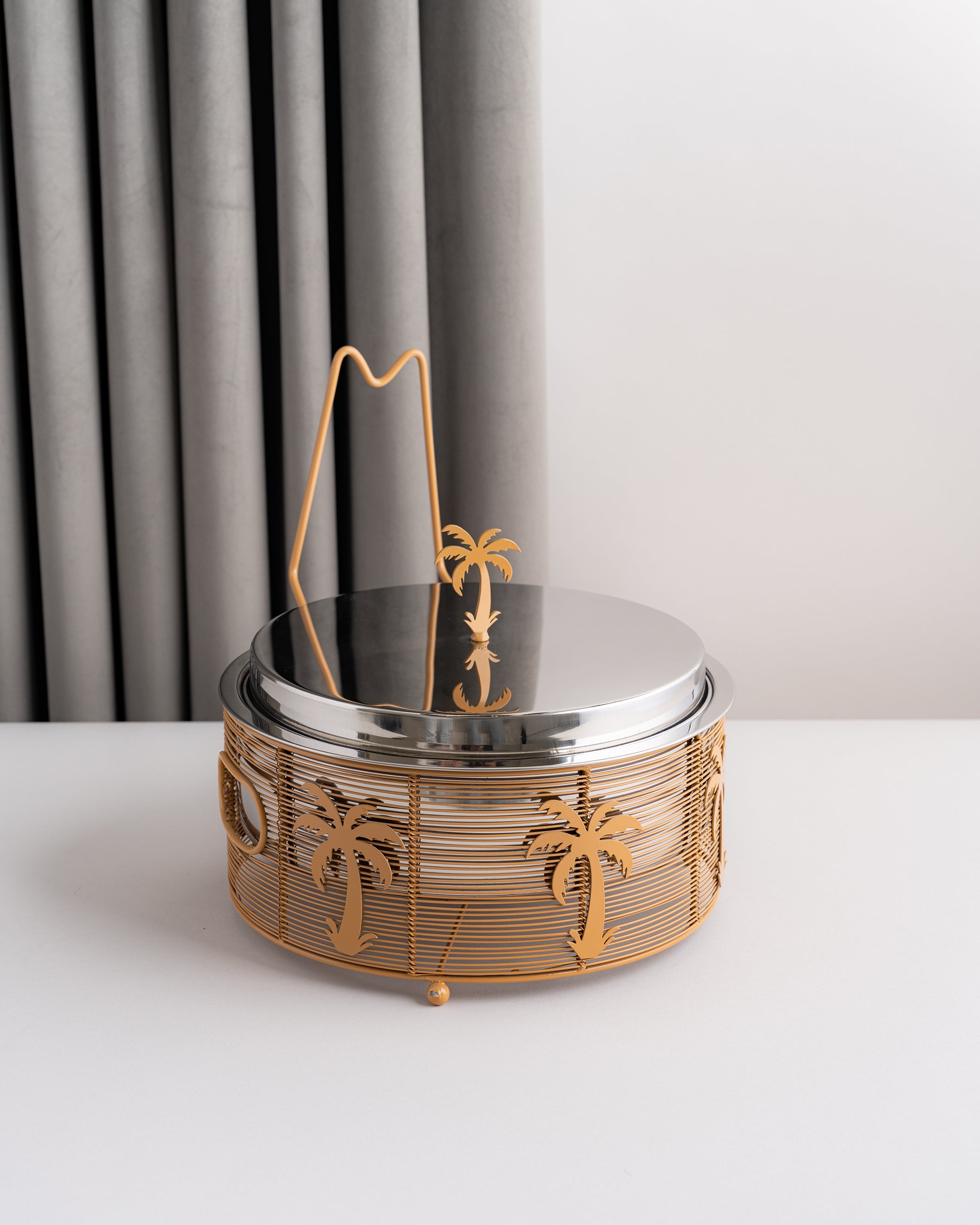 سخان طعام ستيل هندي - نخيل