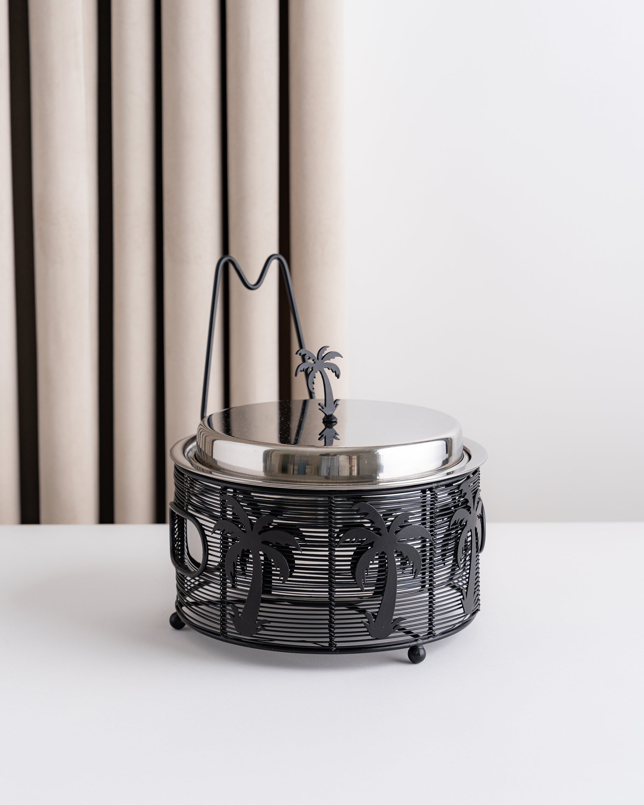 سخان طعام ستيل هندي - نخيل