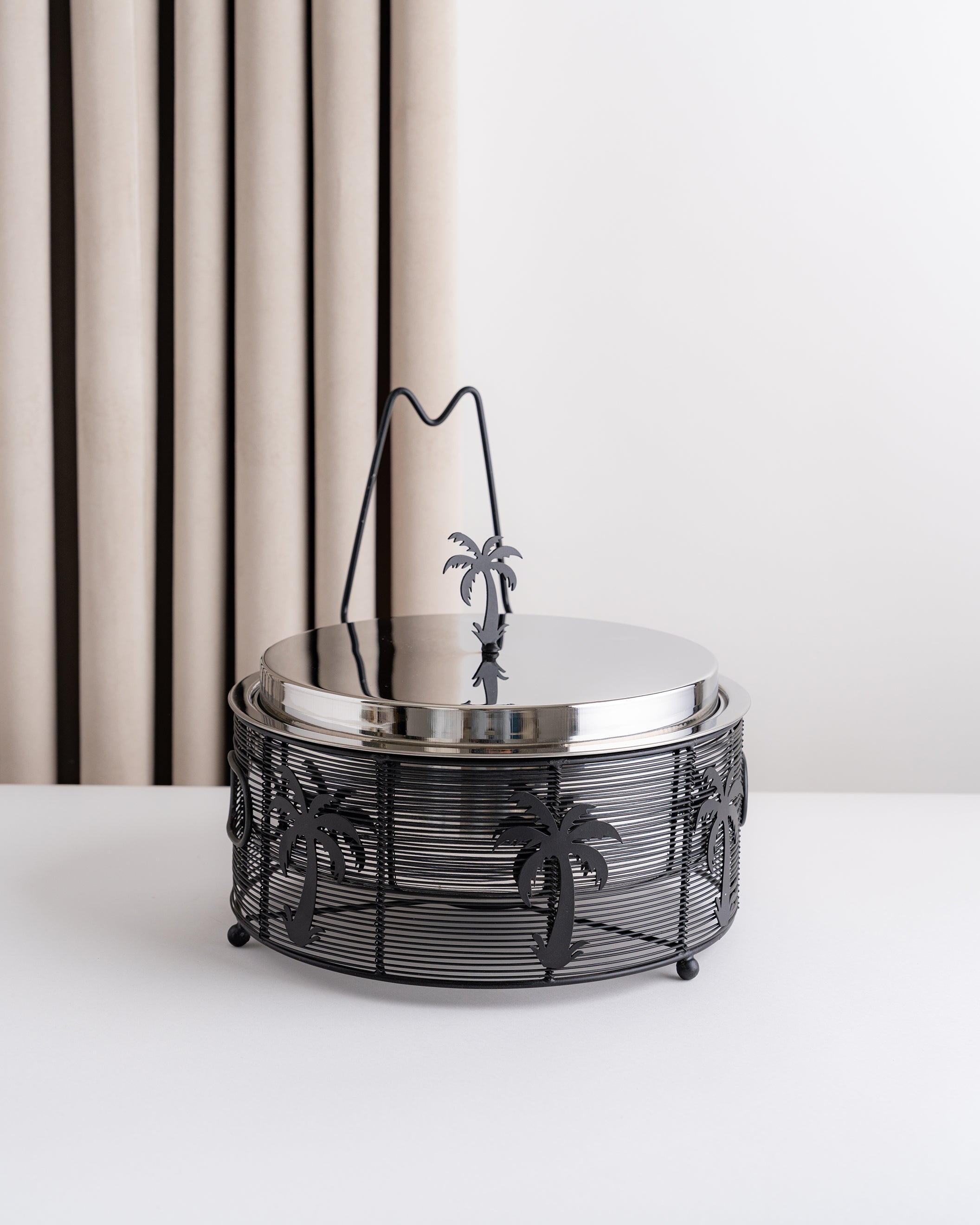 سخان طعام ستيل هندي - نخيل