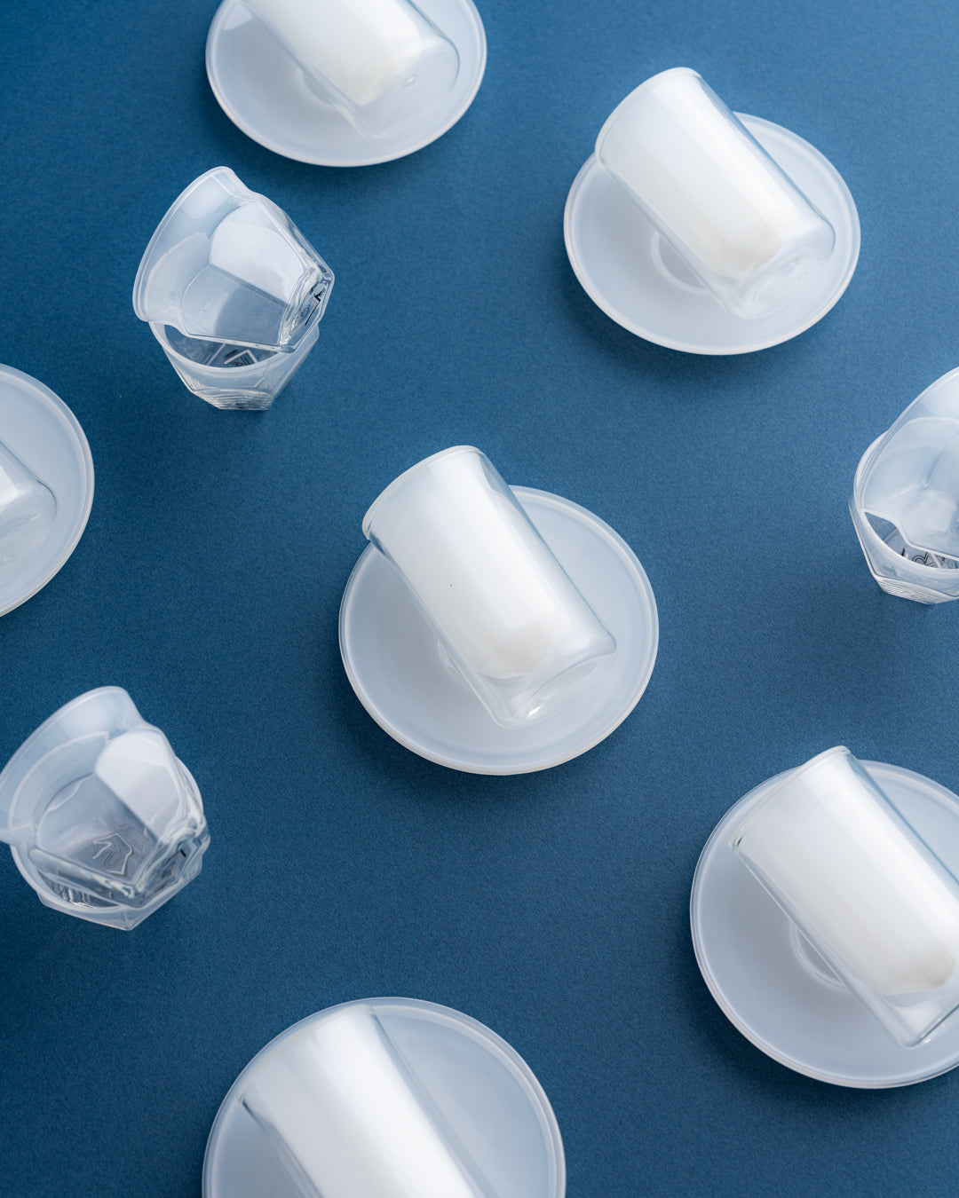 طقم استكانات شاي وفناجين قهوة عربية 18 (Double Wall) - طبقتين من الزجاج