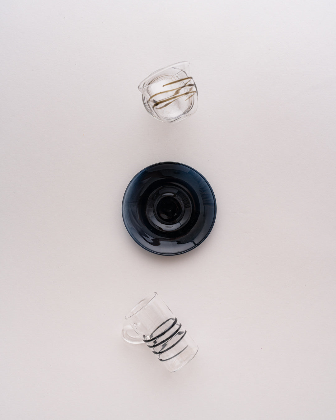 Luxury طقم استكانات وفناجين زجاج