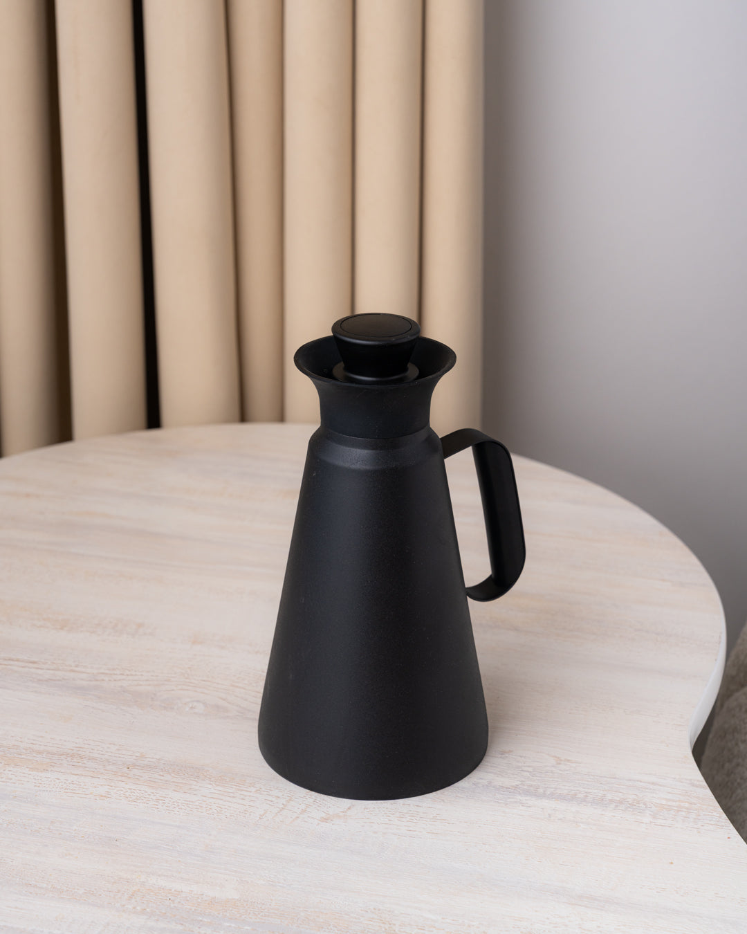 مطارة شاي وقهوة دبل وول لون اسود