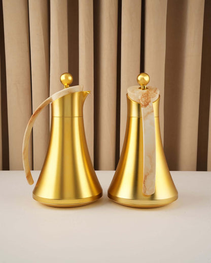 طقم مطارة ذهبي