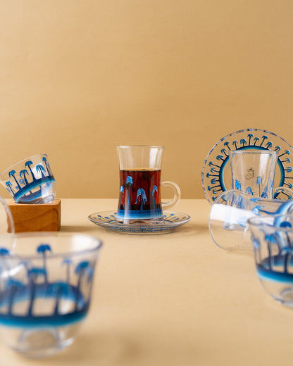 طقم استكانة وفنجان