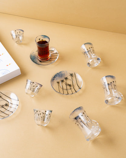 طقم استكانة وفنجان