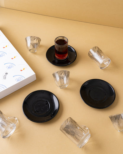 طقم استكانة وفنجان