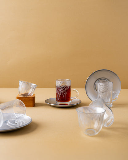 طقم استكانة وفنجان